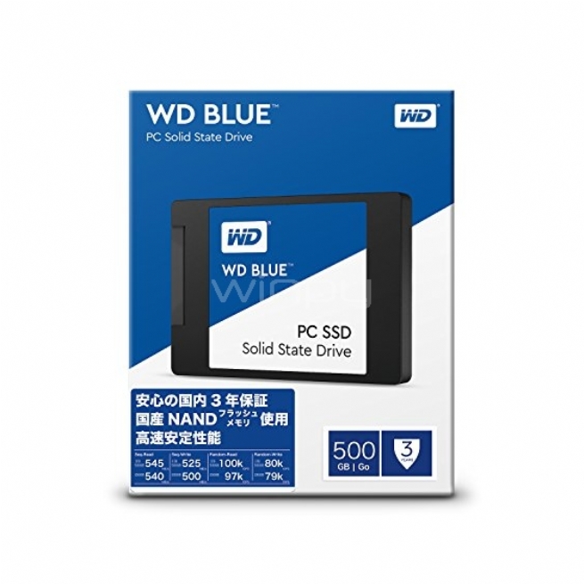 Disco duro sólido de 500GB Western Digital