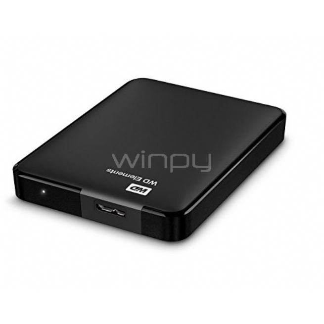 Disco duro externo portátil WD Elements, 2 TB (USB 3.0)