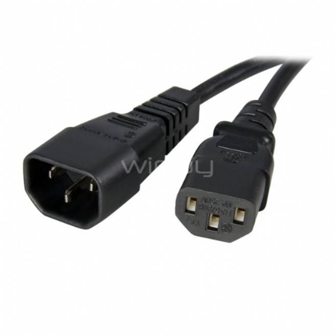 Cable Poder 220v para UPS y Monitores