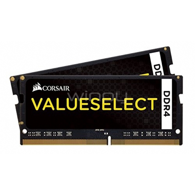 Memoria RAM Corsair Value Select de 4GB (DDR4, 2133 MHz, SODIMM, CL15)