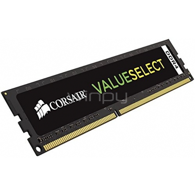 Memoria RAM Corsair Value Select de 4GB (DDR4, 2133 MHz, DIMM, CL15)