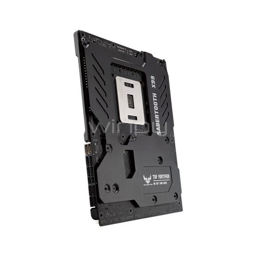 Placa madre  ASUS Sabertooth X99 (LGA2011, DDR4 2133-2400MHz, M2, CrossFire/SLI, ATX)