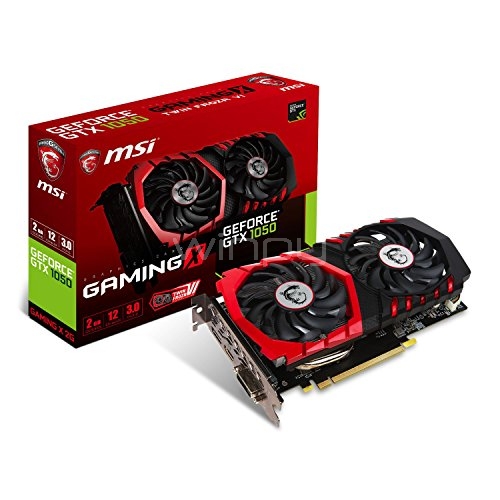 Tarjeta de Video MSI NVIDIA GeForce GTX 1050 GAMING X 2G