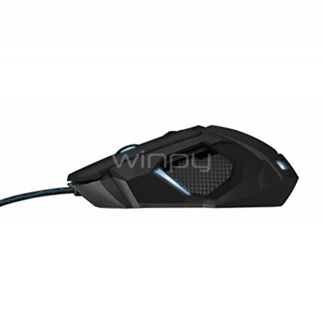 Mouse Trust Gaming GXT 158  (láser, 5000 DPI, LED ajustable)