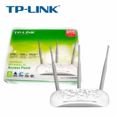 Punto de Acceso TP-Link Inalámbrico  N a 300Mbps (TL-WA901ND)
