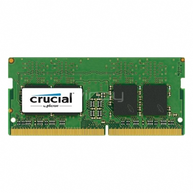 Memoria RAM Crucial de 16GB (DDR4, 2400Mhz, SODIMM)