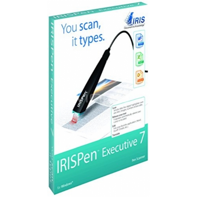 Escáner de documentos IRISPen Executive 7 (Bolígrafo digital)