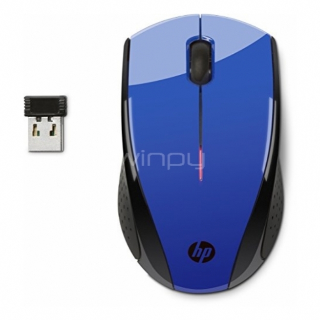 Mouse inalámbrico óptico, HP X3000  - Color Azul