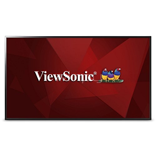 Pantalla Viewsonic Full HD LED, 43 Pulg - CDE4302 de exhibición comercial