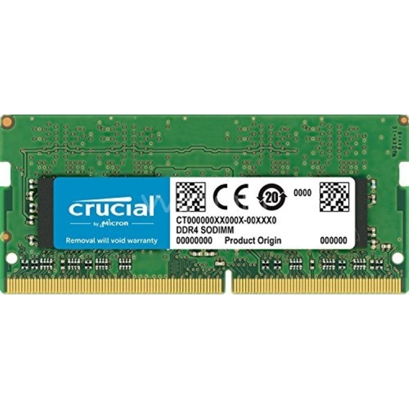 Memoria RAM Crucial para Mac de 16GB (DDR4, 2400MHz, SODIMM)