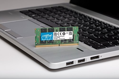 Memoria RAM Crucial de 8GB (DDR4, 2666 MHz, 260 Pines, SODIMM)