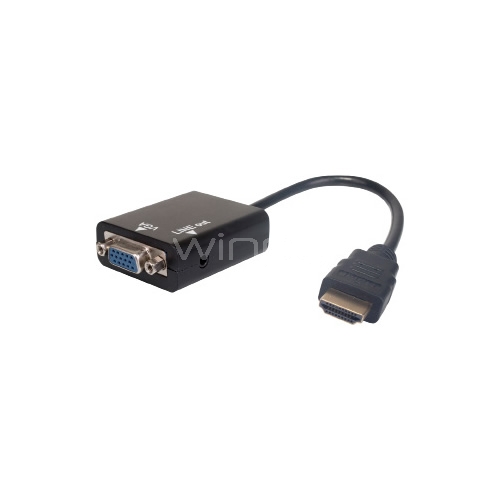 Cable Conversor Digital HDMI a VGA + Audio