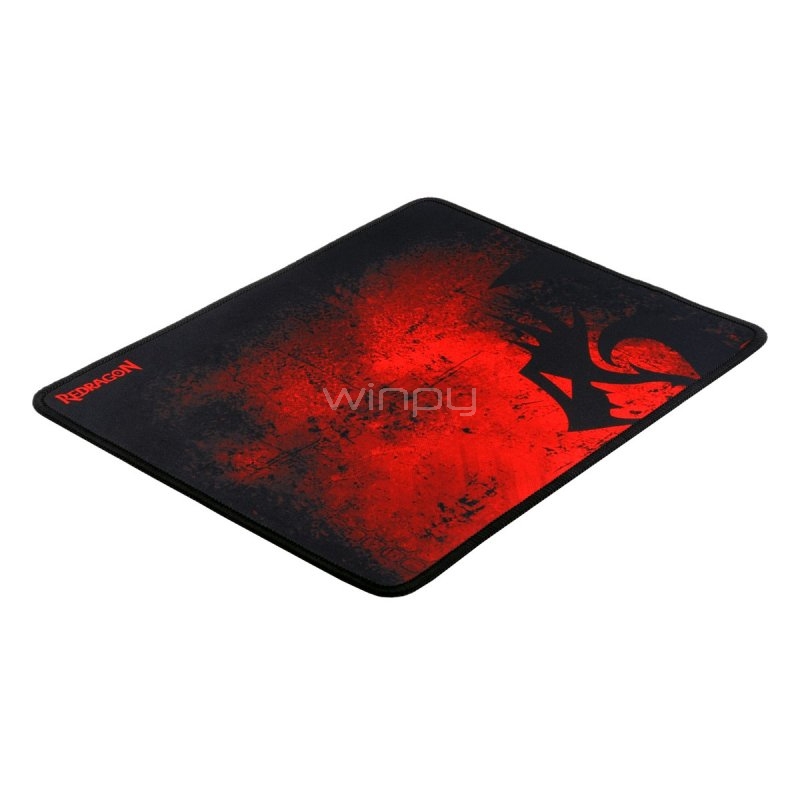 Mousepad Redragon Pisces P016 (33x26cm, Negro/Rojo)