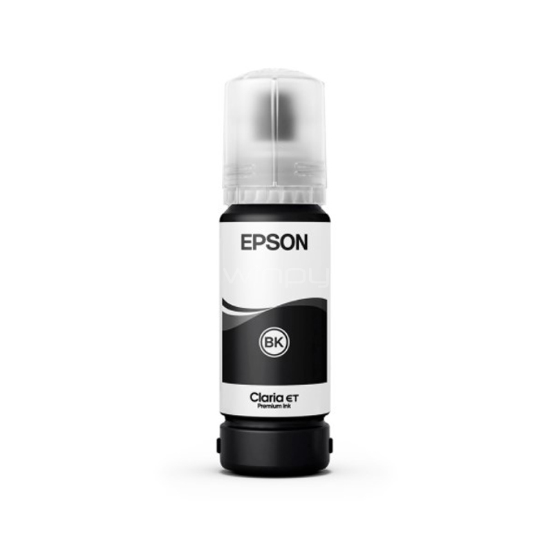 Botella de Tinta Epson T554 (L8160/L8180, Negro)
