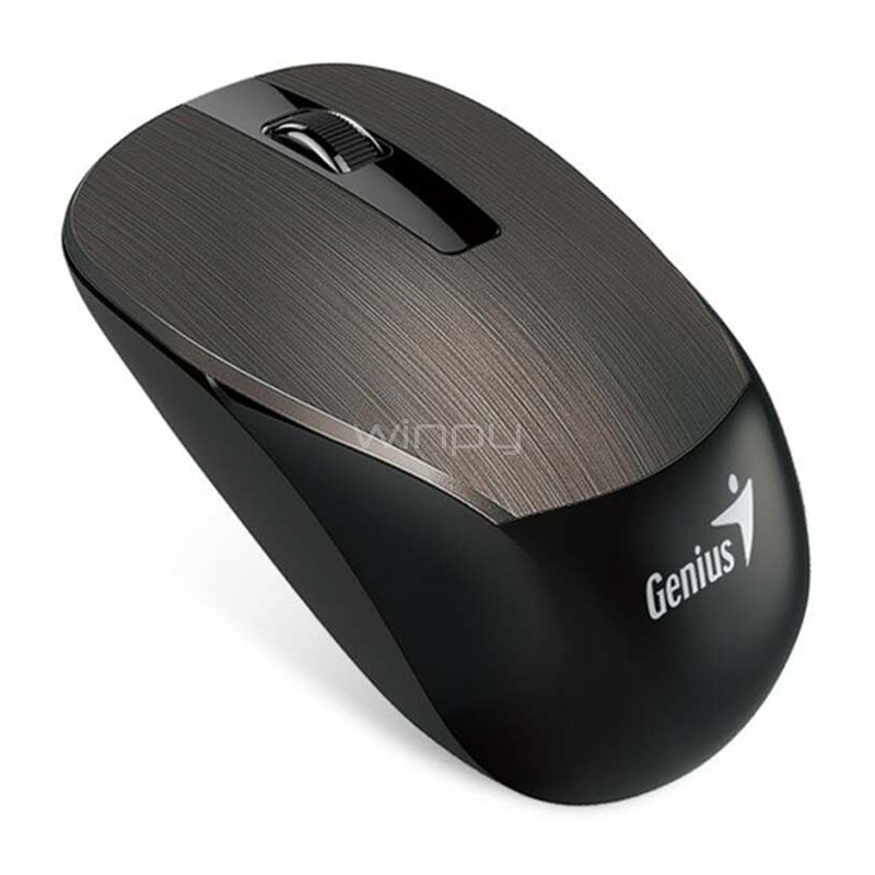 Mouse Genius NX-7015 Inalámbrico (1600 dpi, Dongle USB, Chocolate)