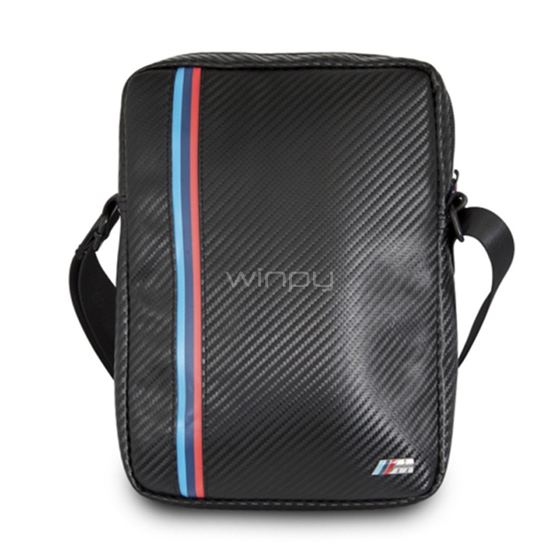 Bolso Bluedio BMW para Tablet de 8“ (Cuero, Tricolor Stripe)
