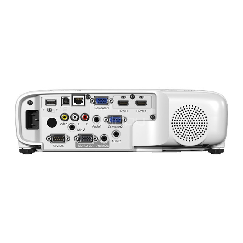 Proyector Epson PowerLite 119W 3LCD (4k Lúmenes, WXGA, Dual HDMI+VGA, USB/LAN)