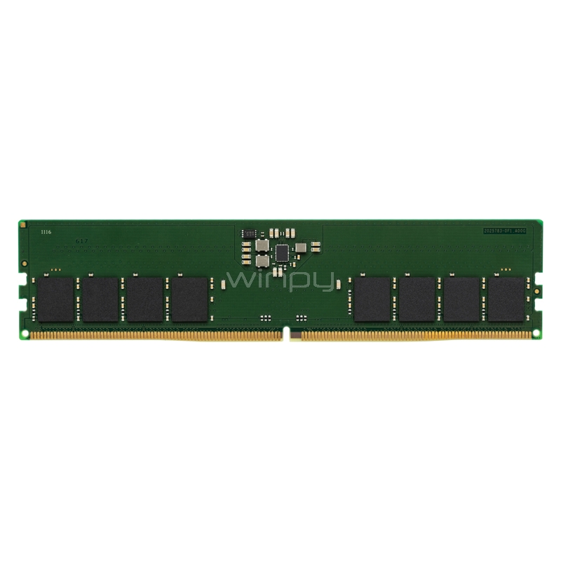 Memoria RAM Kingston ValueRam de 16GB (DDR5, 4800MHz, CL40, Non-ECC, DIMM)