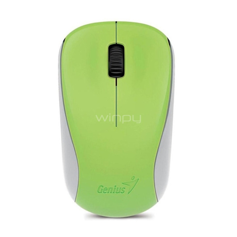Mouse Genius NX-7000 Inalambrico (Dongle USB, 1200DPI, Verde)