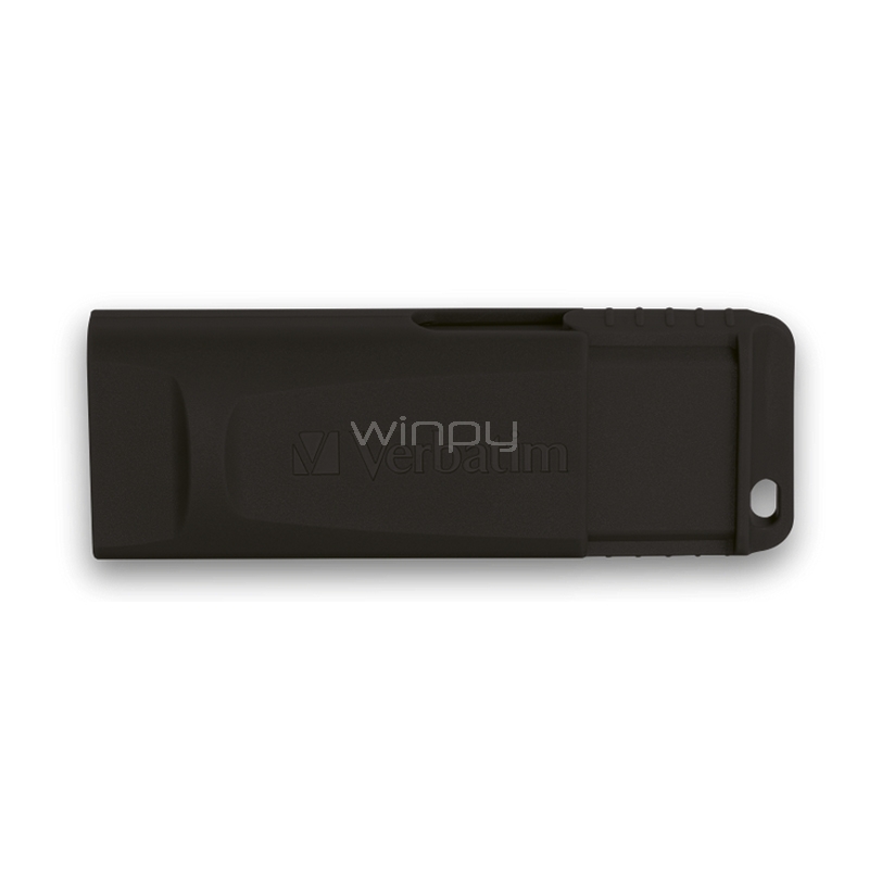 Pendrive Verbatim Slider de 64GB (USB 2.0, Negro)