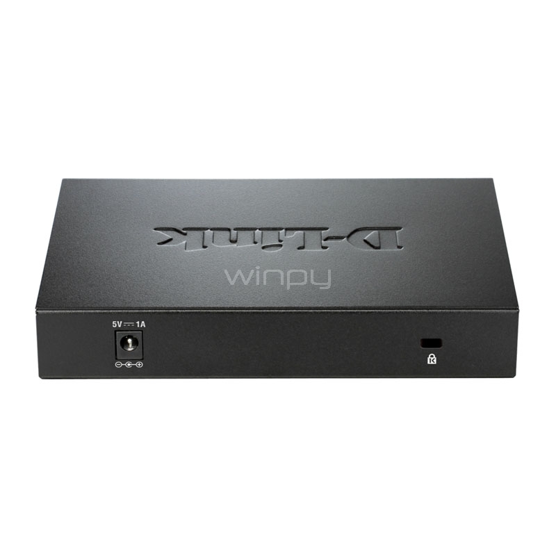 Switch D-Link DGS-108 de 8 puertos (Plug&Play, 16 Gb/s, Gigabit)