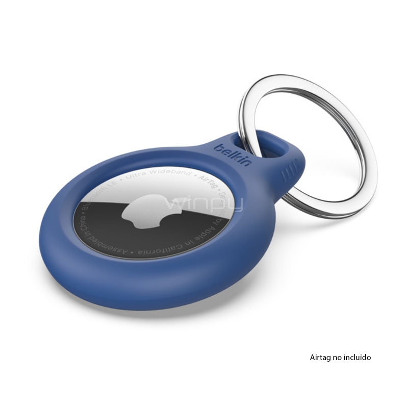 Llavero Protector Belkin Secure Holder para Airtag (Azul)