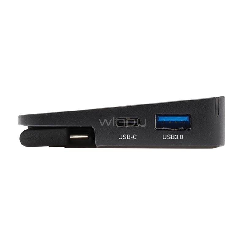 Estación de Acoplamiento Tripp-Lite DOCK7D USB C (Ultra HD 4K, D-Port/ HDMI/ VGA, USB-A/C, GbE, 100W PD)