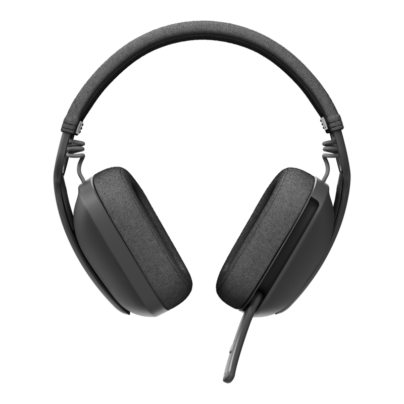 Audífonos Bluetooth Logitech Zone Vibe 100 (Over-Ear, Carga USB-C, Gris)