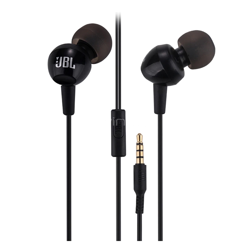 Audífonos JBL C100si Manos Libres (In-Ear, Jack 3.5mm, Negro)