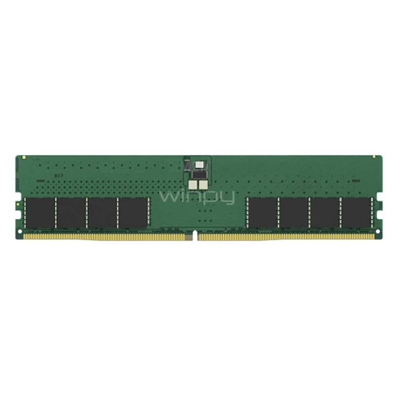Memoria RAM Kingston de 16GB (DDR5, 4800MHz, CL40, sin ECC, DIMM)