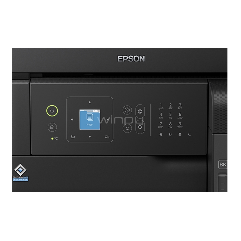 Multifuncional Epson EcoTank L5590 (Color, 33ppm, 1.200dpi, Wi-Fi/USB/Ethernet)