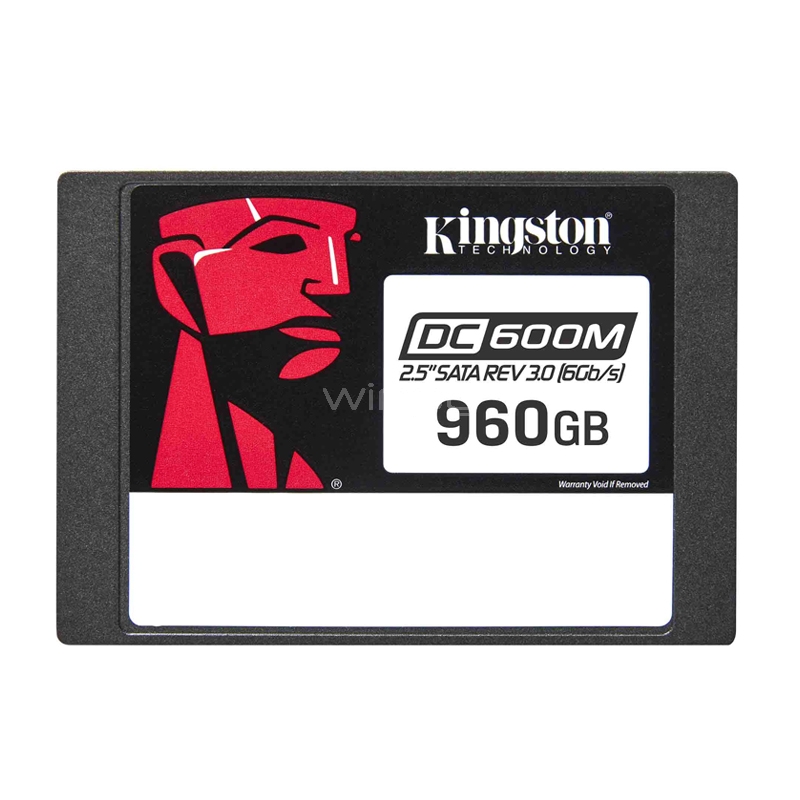 Disco SSD Kingston Data Center Enterprise DC600M de 960GB (2.5“, SATA, NAND 3D TLC)