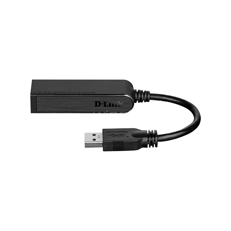 Adaptador de Red D-Link DUB-1312 (USB 3.0, Negro)
