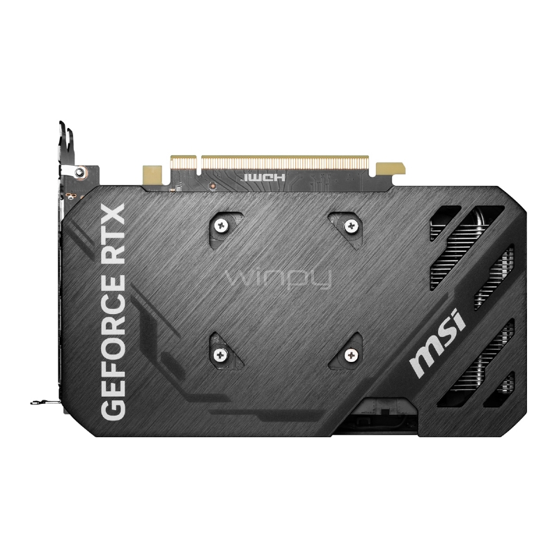 Tarjeta de Video MSI GeForce RTX 4060 Ti VENTUS 2X BLACK OC de 8GB GDDR6