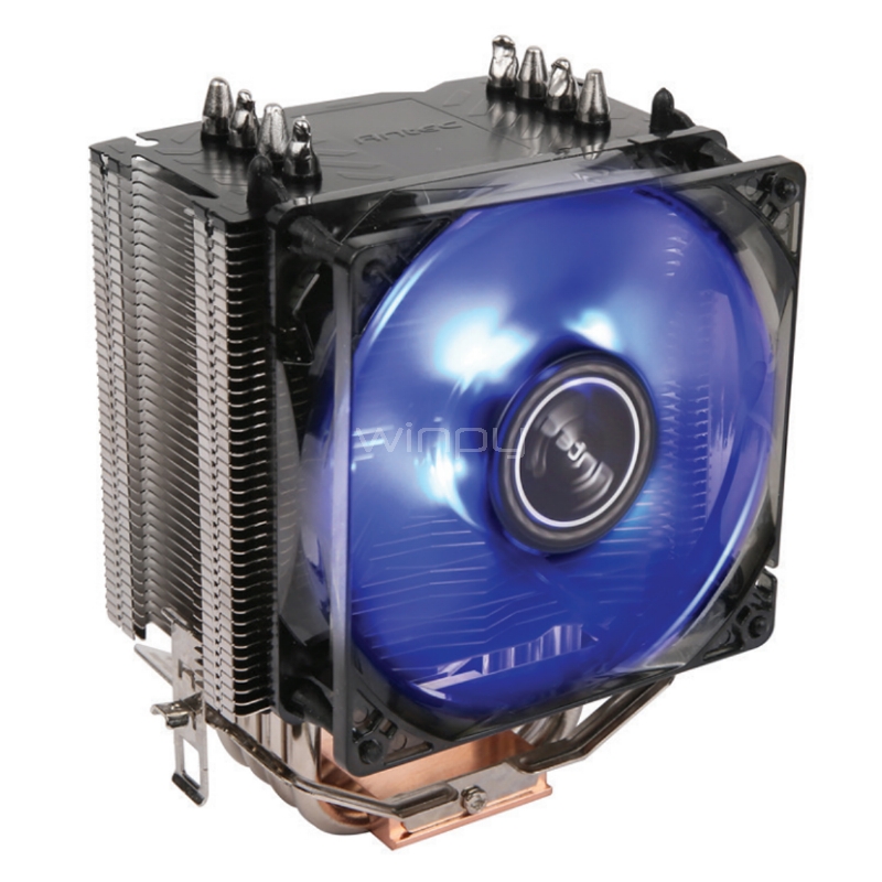 Disipador de Aire Antec C40 (Intel/AMD, LED Azul, 92mm, 2200rpm)
