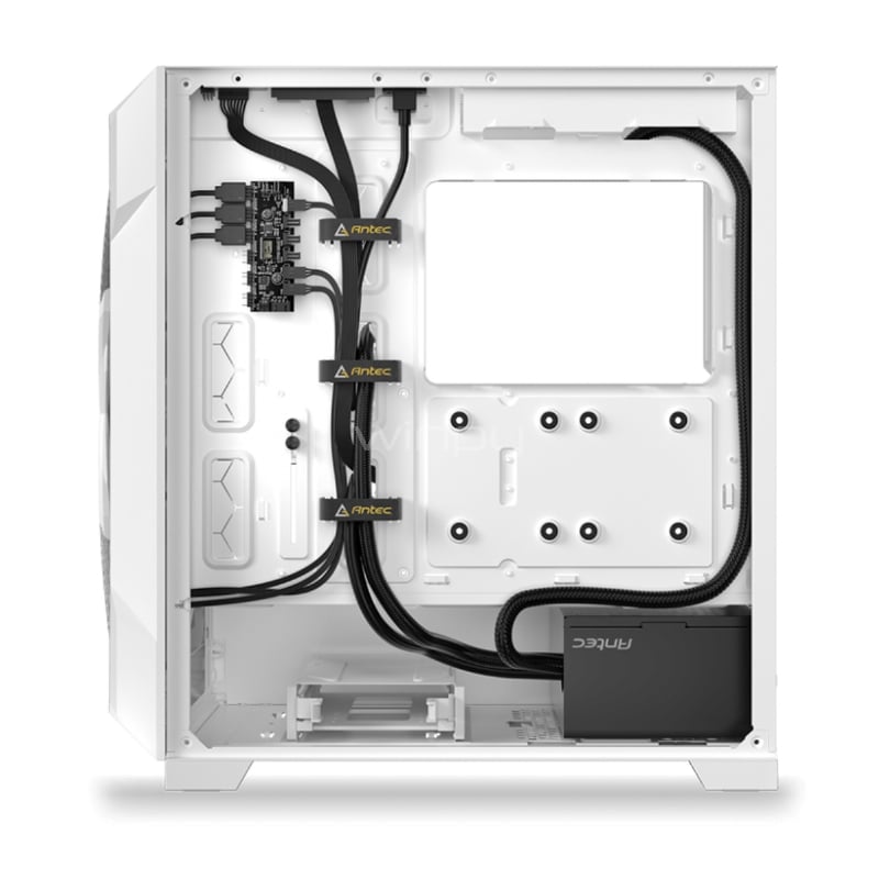 Gabinete Gamer Antec DP505 White (E-ATX, Vidrio Templado, 3 Ventiladores ARGB)