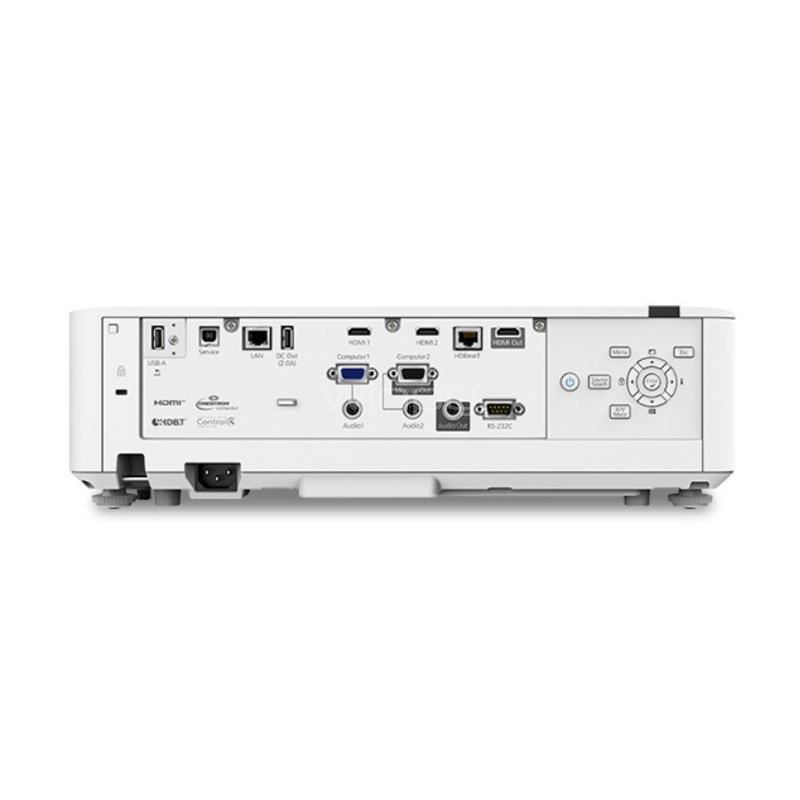 Proyector Epson PowerLite L630U  (3LCD, WXGA, 6.200 Lúmenes, HDMI+VGA+USB+Wi-Fi)