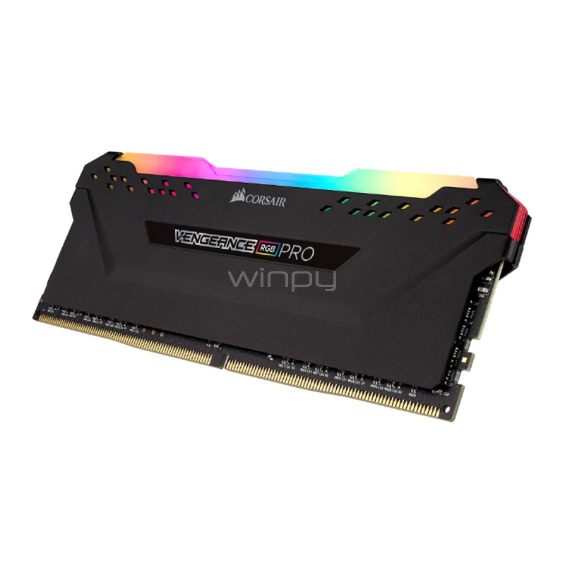 Memoria RAM Corsair Vengeance RGB Pro de 16GB (DDR4, 3600MHz, CL18, DIMM)