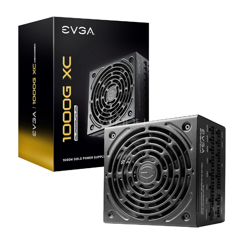 Fuente de Poder EVGA SuperNOVA 1000G XC de 1000W (Full Modular, Certificada 80+ Gold, ATX)