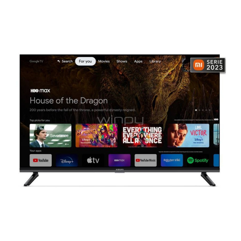 Televisor Xiaomi TV A Pro de 32“ (HD, Dolby Audio, HDMI/Wi-Fi, Google TV)