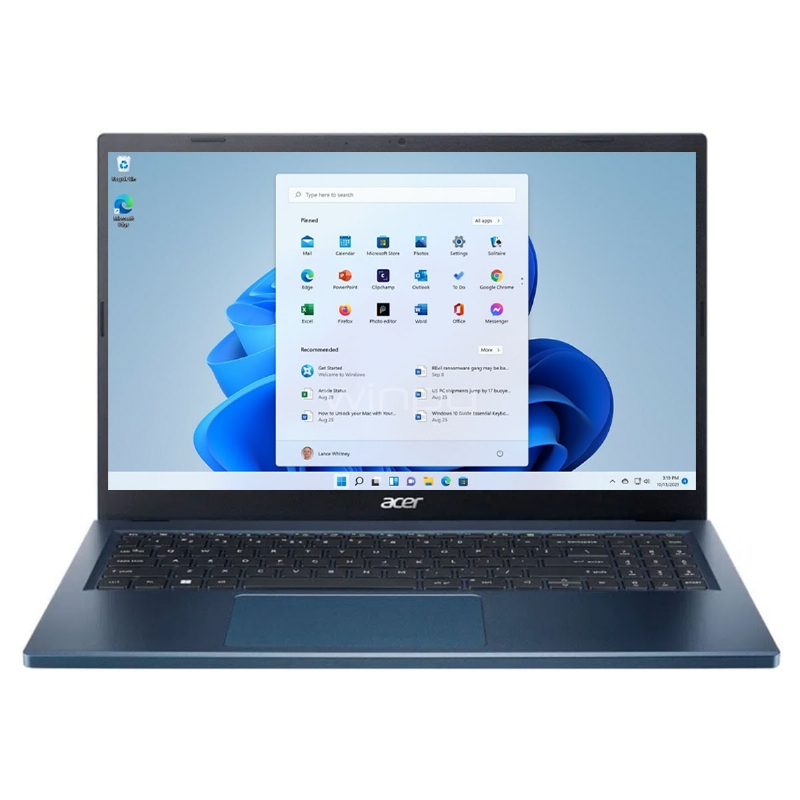 Notebook Acer Aspire 3 A315 de 15.6“ (Ryzen 5 7520U, 8GB RAM, 512GB SSD, Win11)