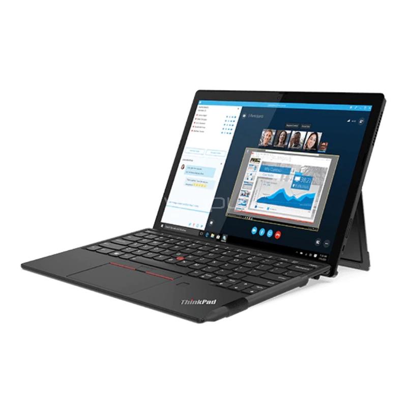 Ultarbook 2 en 1 Lenovo ThinkPad X12 de 12.3“ (i5-1130G7, 8GB RAM, 256GB SSD, Win10 Pro)