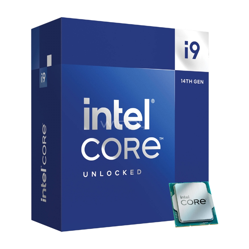 Procesador Intel Core i9-14900K Raptor Lake-S (LGA1700, 24 Cores, 32 Hilos, 2.4/5.6GHz, 36MB caché, UNLOCKED)