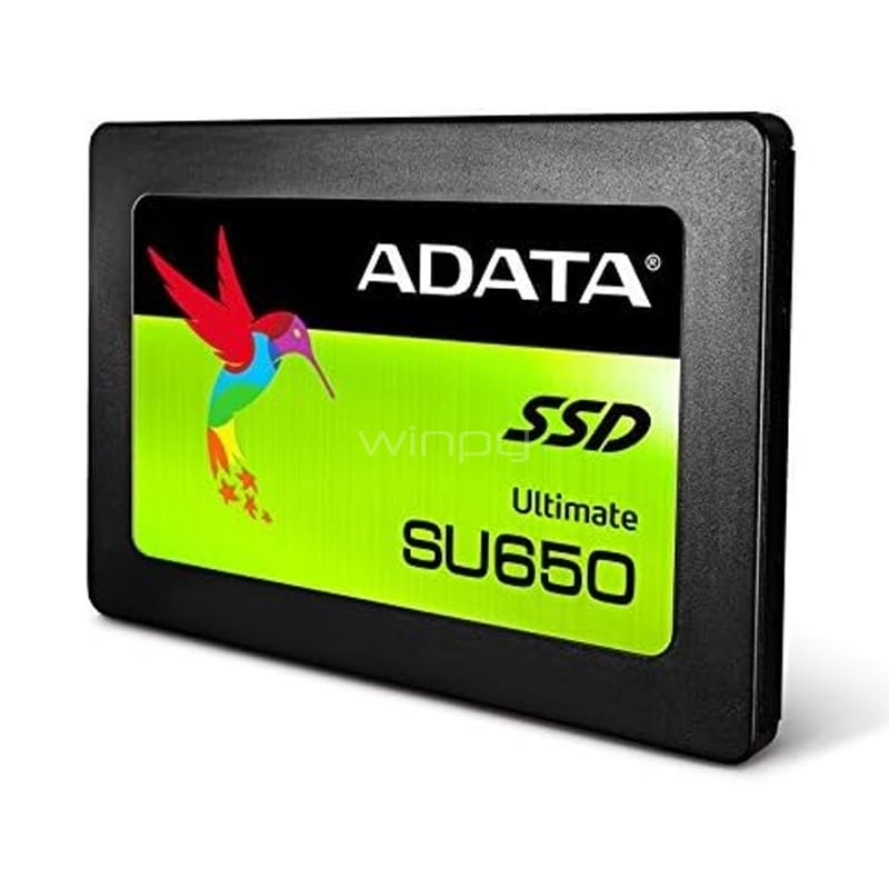 Disco SSD A-DATA Ultimate SU650 de 512GB (2.5“, SATA, 3D NAND)