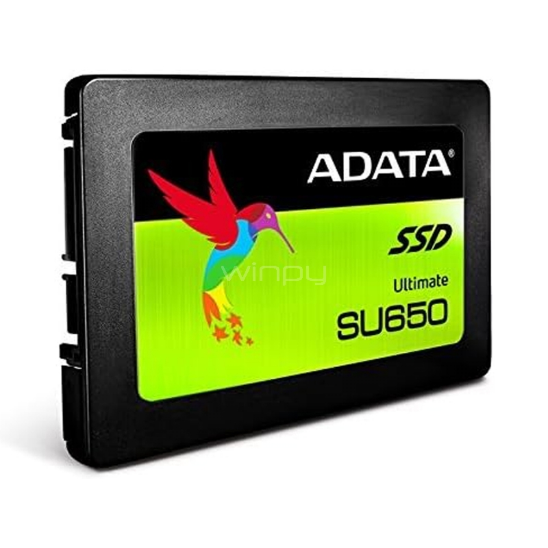 Disco SSD A-DATA Ultimate SU650 de 512GB (2.5“, SATA, 3D NAND)