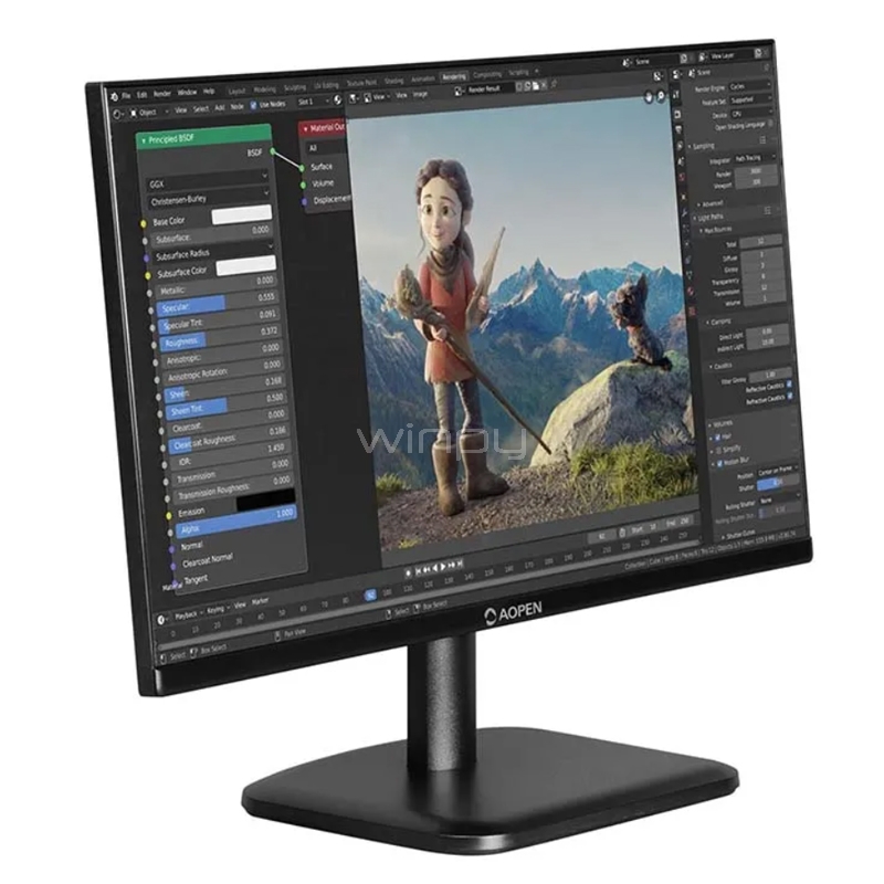 Monitor Acer 22CL1Q de 21.5“ (IPS, Full HD, 100Hz, 1ms, HDMI)