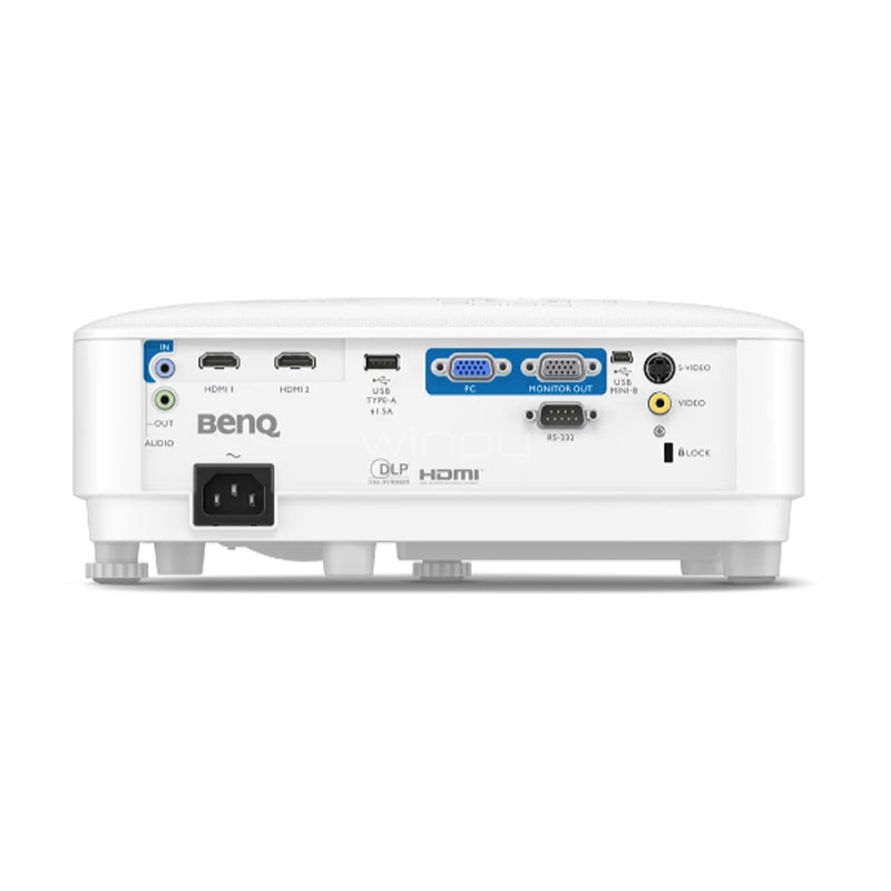 Proyector BENQ MW560 DLP (4000 Lúmenes, WXGA, HDMI+RS232 , S-Video)
