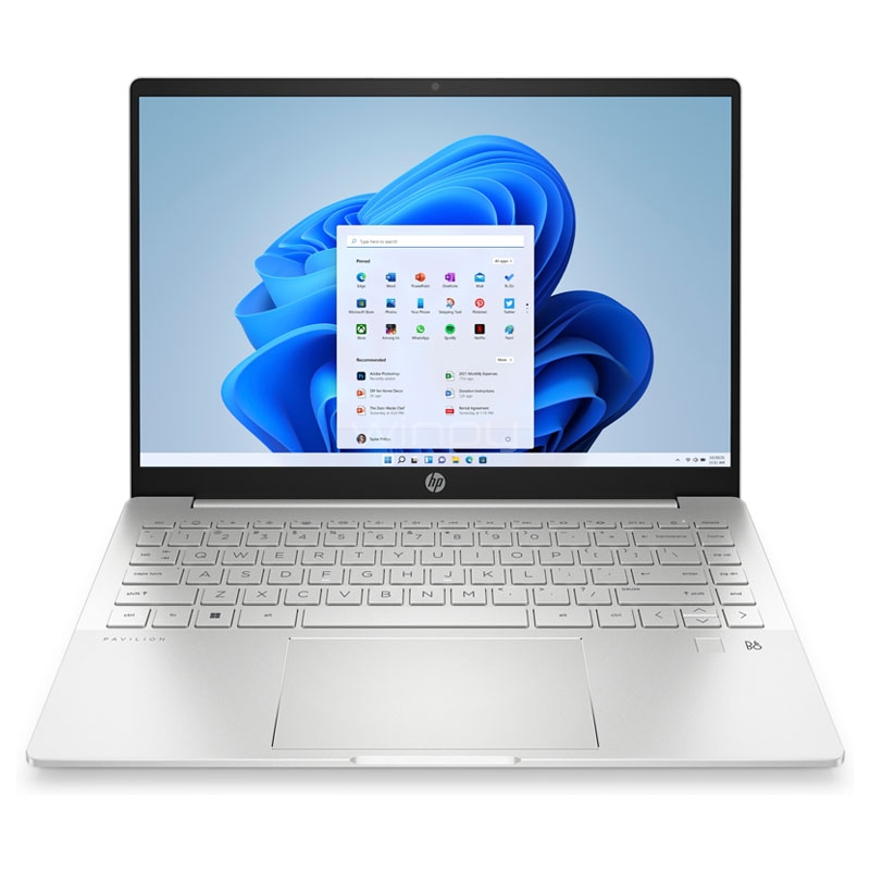 Notebook HP Pavilion Plus 14-eh0104la de 14“ (i5-1240P, 8GB RAM, 512GB SSD, Win11)