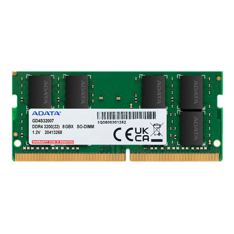 Memoria RAM ADATA GOLD de 16GB (DDR4, 3200MHz, CL22, SODIMM)