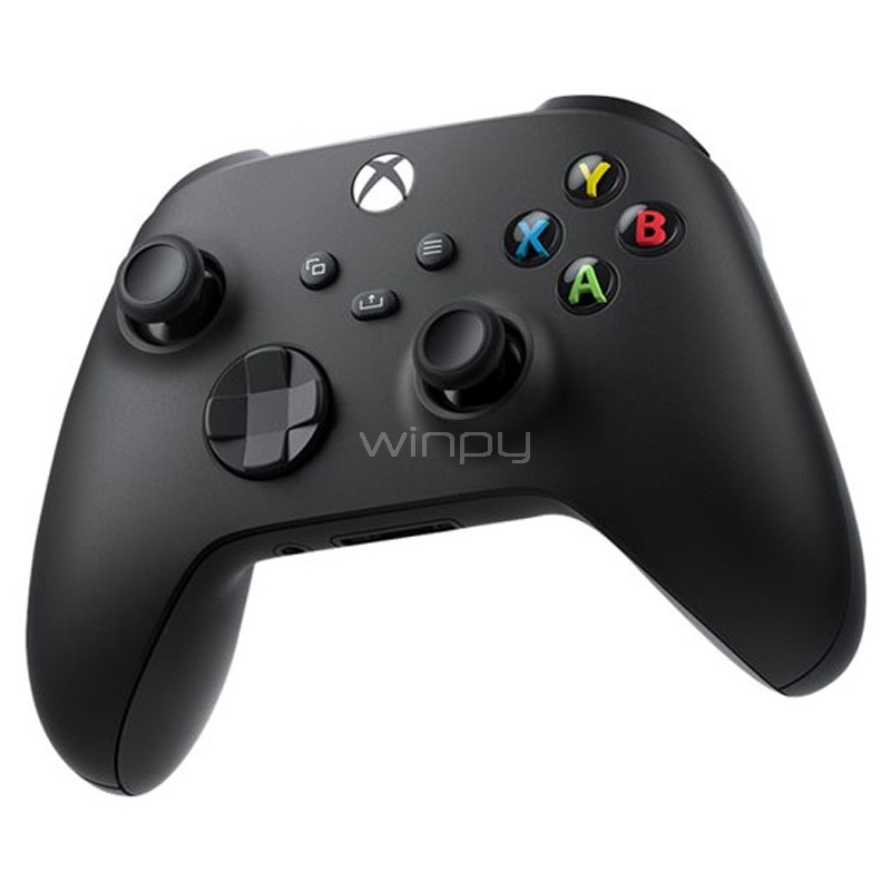 Control Microsoft Xbox Inalámbrico (One/Series S/X, Xbox Wireless/Bluetooth/ Cable USB, Negro Carbón)